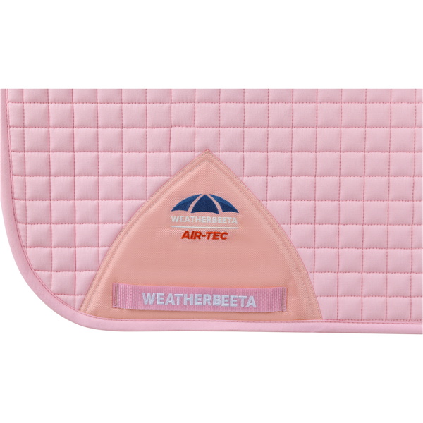 2025 Weatherbeeta Prime Air-Tec Dressage Saddle Pad 1028250 - Light Pink